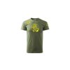 Carp Servis Václavík tričko CSV khaki/žlutá velikost 3XL