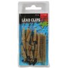 Giants fishing kompletní sada na boční olovo Lead Clips Complet Camo Set