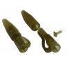 Extra Carp závěska s čepičkou Lead Clip With Tail Rubber 10ks