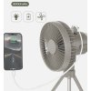 Boatman multifunkční přenosný ventilátor se světlem a powerbankou 8000 mAh 6