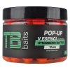 TB Baits plovoucí boilie Pop-Up Strawberry Butter NHDC 65g