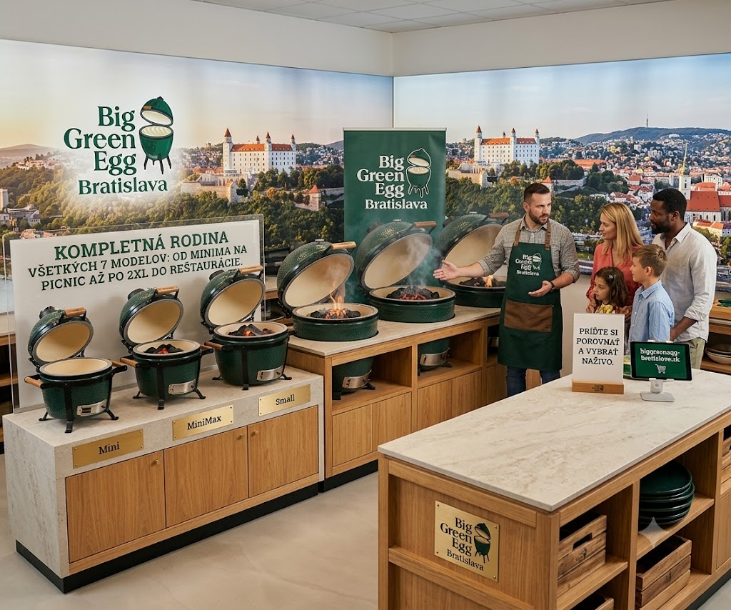 Veľký prehľad modelov Big Green Egg: Ktoré „zelené vajíčko“ je pre vás to pravé?