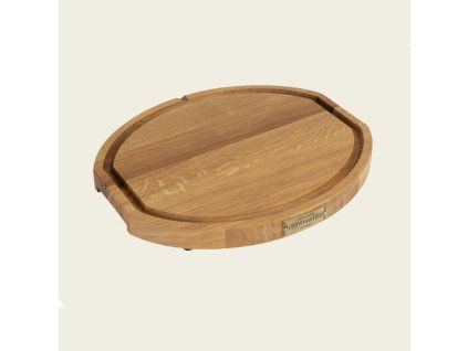 doska na krajanie dub oval