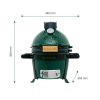 Big Green Egg mini v rame koty