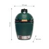 Big Green Egg medium koty
