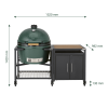 Big Green Egg 2XL modular koty všetky