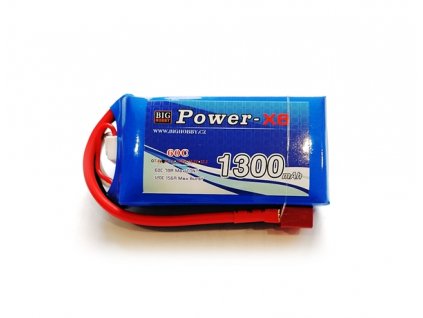 Li-pol baterie 1300 mAh 3S 60C (120C) Power X6