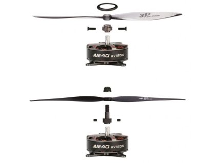 Elektromotor BPP 4D 1850kv+16A ESC + 2x4D vrtule 8.5x4.2 - Combo T-Motor