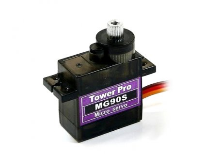 Robotické servo MG90S (180°) 13,4g/0,08s/2,2kg
