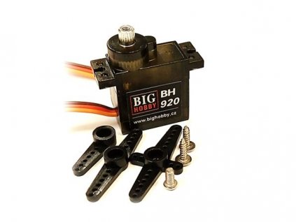 Digitální kovové servo BH920 - (180°) 13,5g/0,09s/2,5kg/ BH Servo