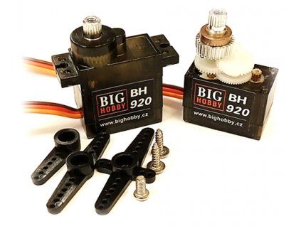 Digitální kovové servo BH920 - 360° Servo 9g/0,1s/1,8kg BH Servo