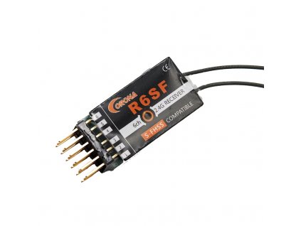 Přijímač R6SF 6CH Futaba S-FHSS/FHSS  2.4G