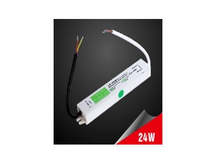 LED napájecí zdroj 24V 1A 24W IP67-voděodolný