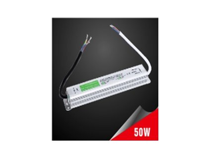 LED napájecí zdroj 24V 2,1A 50W IP67-voděodolný