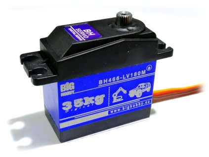 Digitální vodotěsné servo 466-LV180-M 57g/0,14s/35kg/180° BH Servo