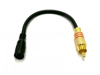 Propojovací kabel (adaptér) Jack samice - cinch samec
