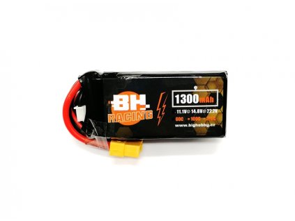 Li-pol baterie BH RACING 1300 mAh 3S 60C (120C)