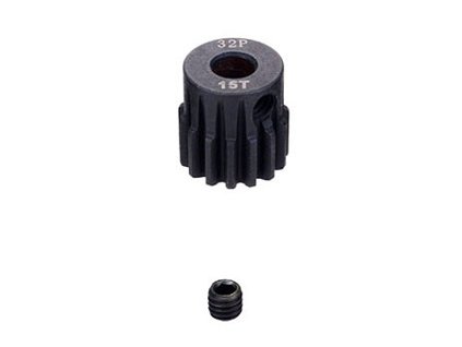 Pastorek ocel modul 32DP 15T (zubů) hřídel 5mm