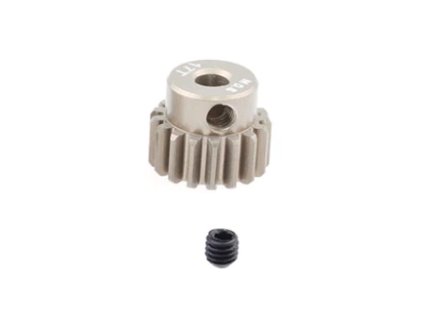 Pastorek modul M0.6 17T (zubů) hřídel 3,17mm