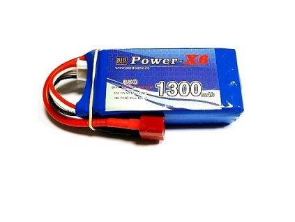 Li-pol baterie 1300 mAh 2S 35C (70C) Power X6