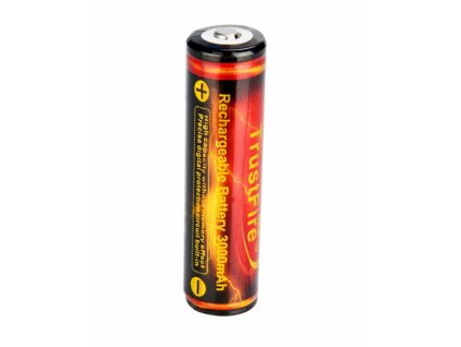 Li-ion Baterie TrustFire 18650 3000mAh 1C s PCB (Buttom Top)