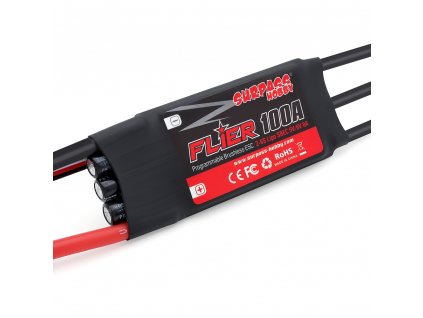Regulátor otáček 100A Surpass FLIER V2 - 32 bit SBEC - 8A