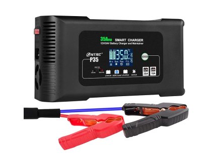 Autonabíječka P35 12V/ 24V 35A Lithium, LiFePO4, Pb (GEL, AGM, SLA, WET, EFB, Flooded)