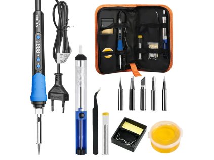 Digitální páječka ATETOOL AE561D 68W (500°C) - kompletní set