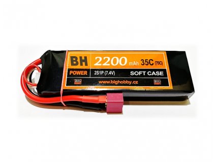 Li-pol baterie 2200 mAh 2S 35C (70C) BH Power
