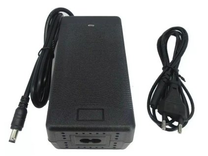 Nabíječka baterií elektrokol Power 42V 3A pro 36V baterie Li-ion - konektor jack