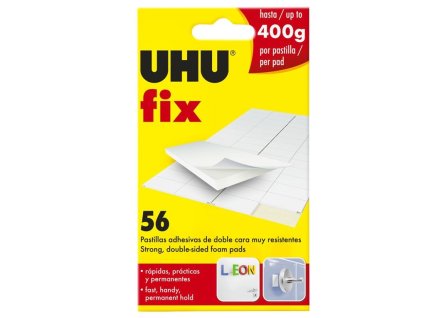 *UHU Fix 56 ks - (0,3kg) oboustranná páska dílky