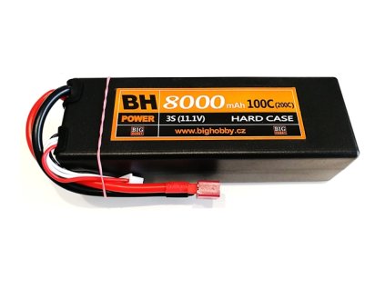 Li-pol baterie 8000 mAh 4S 100C (200C) HC (pevný obal) BH Power