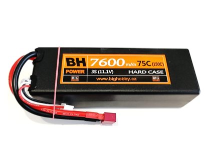 Li-pol baterie 7600 mAh 4S 75C (150C) HC (pevný obal) BH Power