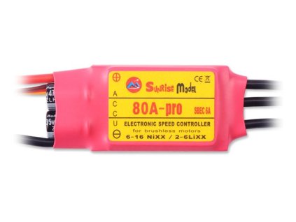 Regulátor otáček 80A SUNRISE Model SBEC - 6A
