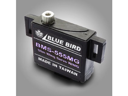 Analogové servo BMS-555MG 19,5g/0,13s/4,7kg Blue Bird servo
