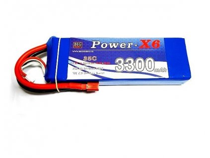 Li-pol baterie 3300 mAh 2S 35C (70C) Power X6