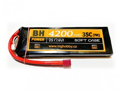 Li-pol baterie 4200 mAh 2S 35C (70C) BH Power