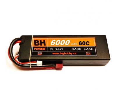Li-pol baterie 6000 mAh 2S 60C (120C) HC (B) BH Power