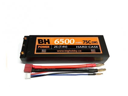 *Li-pol baterie 6500 mAh 2S 75C (150C) HC (A) BH Power