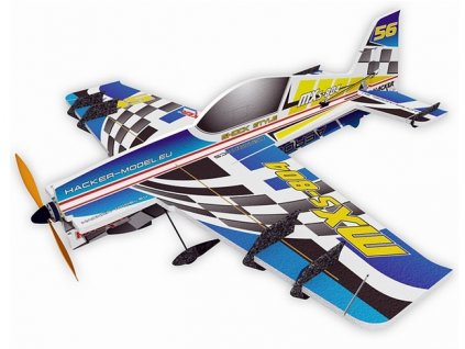 Akrobatický RC model MXS-804 Vector ARF Racing Modrá