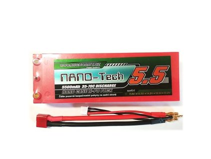Bighobby- NANO Tech 5500mAh 2S 35C (70C) HC (A) - AKCE !