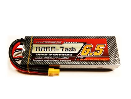 Bighobby- NANO Tech 6500mAh 2S 60C (120C) HC (B) - AKCE !