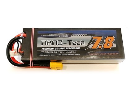 Bighobby- NANO Tech 7800mAh 2S 50C (100C) HC (B) - AKCE !