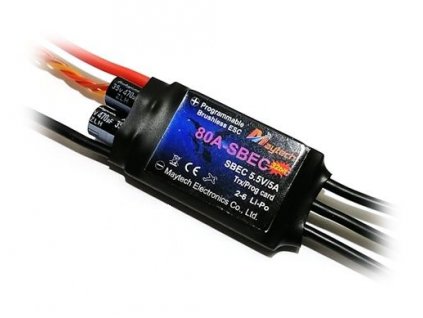 Regulátor otáček 80A Maytech FP32- FALCON Pro 32bit-SBEC