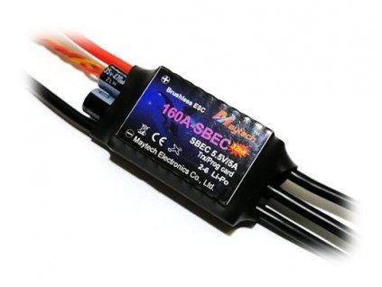Regulátor otáček 160A Maytech FP32- FALCON Pro 32bit - SBEC