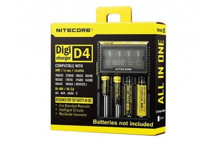 Nabíječka baterií Nitecore D4 pro Ni-CD/ Ni-MH/ Li-Ion/ LiFePO4