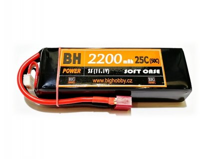 Li-pol baterie 2200 mAh 3S 25C (50C) BH Power