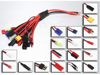 Multi adaptér pro nabíjení 18 druhů konektorů