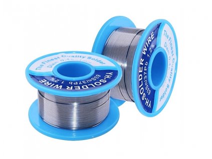 Cínová pájka 50g /0,8mm vysoký lesk