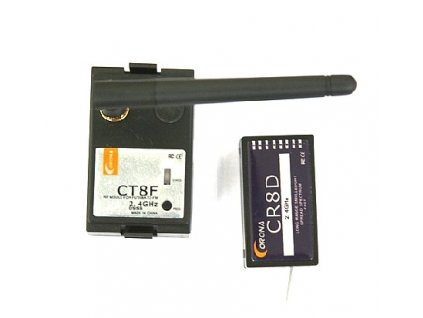 Přijímač s modulem do vysílače Corona 2.4GHz modul CT8F+CR8D pro Futaba (DSSS)